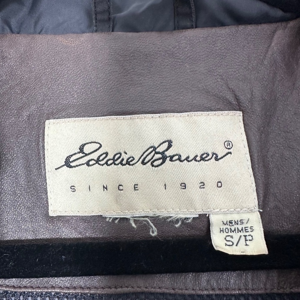 Eddie Bauer Hooded Mountain Parka Used Good Condition Sz Small Men's - Picture 5 of 12